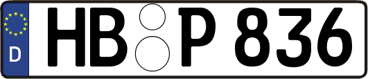 HB-P836