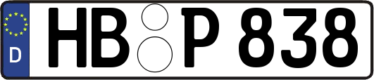 HB-P838