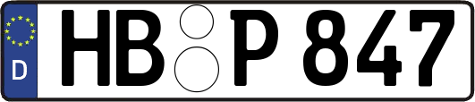 HB-P847