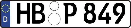HB-P849