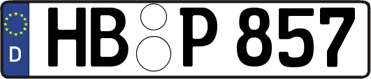 HB-P857