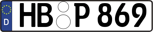 HB-P869