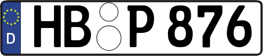 HB-P876