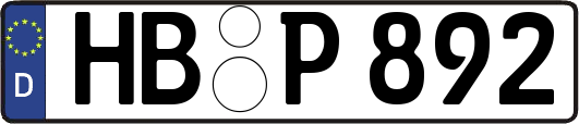 HB-P892