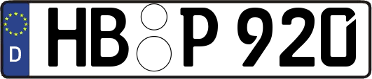 HB-P920