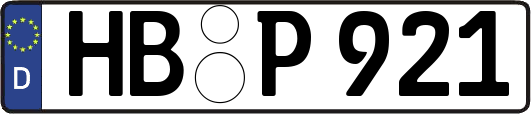 HB-P921