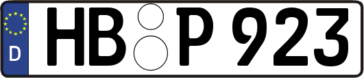 HB-P923