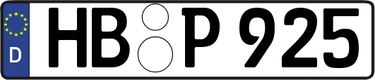 HB-P925
