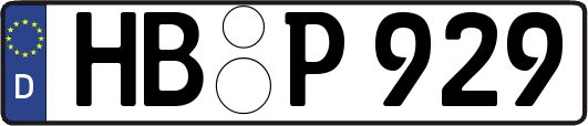 HB-P929