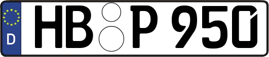 HB-P950