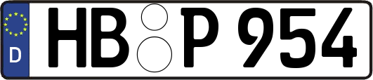 HB-P954