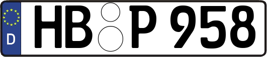 HB-P958