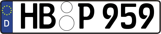 HB-P959