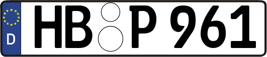 HB-P961