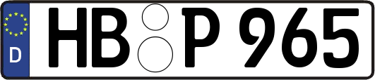 HB-P965