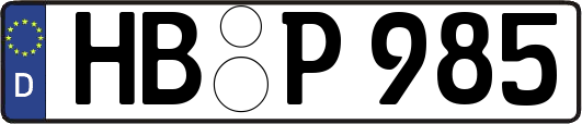 HB-P985