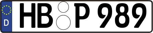 HB-P989