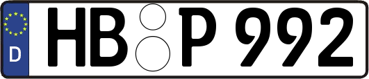 HB-P992