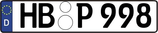HB-P998