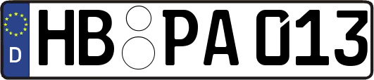 HB-PA013