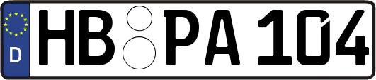 HB-PA104