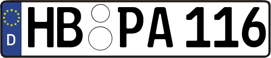 HB-PA116