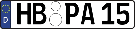 HB-PA15