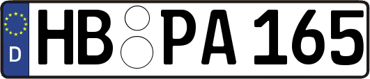 HB-PA165
