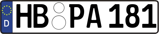 HB-PA181