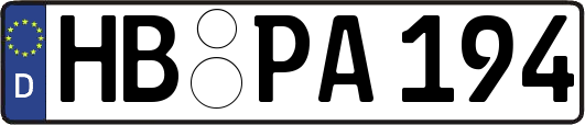 HB-PA194