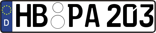 HB-PA203