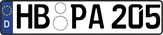 HB-PA205