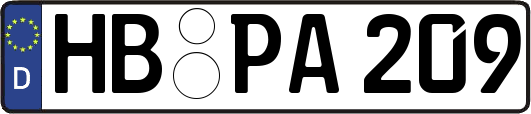 HB-PA209