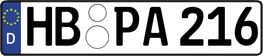 HB-PA216