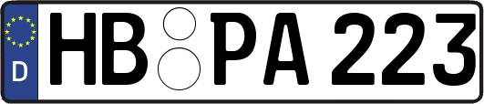 HB-PA223