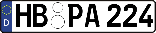 HB-PA224
