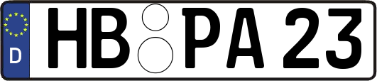 HB-PA23