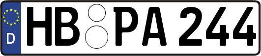 HB-PA244
