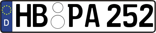 HB-PA252