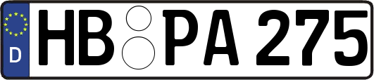 HB-PA275