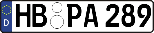 HB-PA289