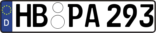 HB-PA293
