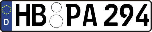 HB-PA294