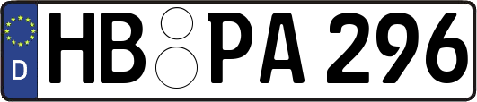 HB-PA296