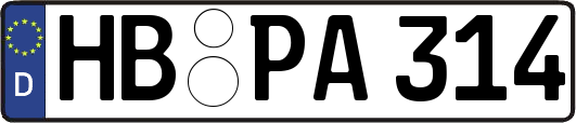 HB-PA314