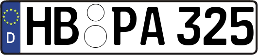 HB-PA325