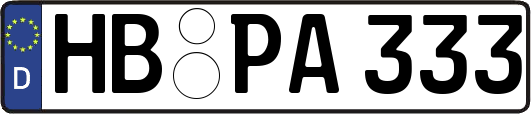 HB-PA333