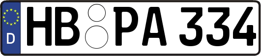 HB-PA334