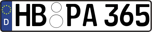 HB-PA365