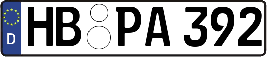 HB-PA392